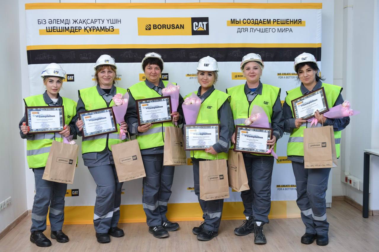 Сломавшие стереотипы: женщины в мужских профессиях в рамках проекта «Women in mining» компании «Алтыналмас»