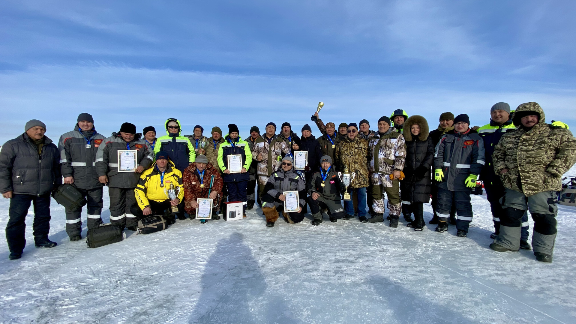 Соревнования по спортивному рыболовству в Степногорске